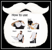 MWGEAR Beard  Bib/Apron Shaving Cape- BRAND NEW