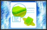MWGEAR FOOT BRUSH SCRUBBER- GREEN-SOFT BRISTLES w/NON-SLIP MAT- BRAND NEW