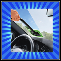 Windshield Wonder Microfiber Long Handled Cleaning Tool- BRAND NEW