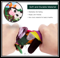 GROWRIGHT FARM TAILS-Soft Baby Cloth Books, Touch and Feel Crinkle Books, for Babies, Infants & Toddler Early Development, TOY BABY- BRAND NEW