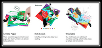 GROWRIGHT FARM TAILS-Soft Baby Cloth Books, Touch and Feel Crinkle Books, for Babies, Infants & Toddler Early Development, TOY BABY- BRAND NEW