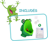 GrowRight MWG-A104-Green Cute FrogTraining Urinal for Boys with Funny Aim NEW