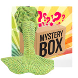 Mystery Box of Assorted Mermaid Tail Blankets - 10 Pack Assorted Colors and Styles!