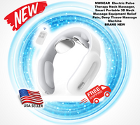 MWGEAR  Electric Pulse Therapy Neck Massager, Smart Portable 3D Neck Massage Equipment Relief Pain, Deep Tissue Massage Machine BRAND NEW
