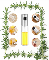MWGEAR Olive Oil Glass Sprayer/Mister Dispenser w/ Bottle Brush & Funnel NEW