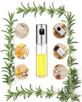 X2 MWGEAR Olive Oil Sprayer Dispenser, Multi-Function Glass Mister Sprayer w/ Bottle Brush and Oil Funnel (100mL) BRAND NEW