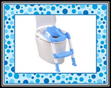 GrowRight MWG-A101-Blue Toilet Potty Step Trainer for Kids and Toddlers Training Seat BRAND NEW