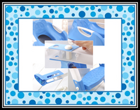 GrowRight MWG-A101-Blue Toilet Potty Step Trainer for Kids and Toddlers Training Seat BRAND NEW
