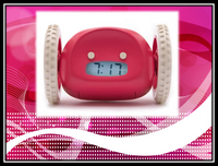 ItSoFun Runaway Clock on Wheels (PINK)- BRAND NEW