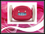ItSoFun Runaway Clock on Wheels (PINK)- BRAND NEW