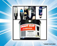 SMART-KUP Car Cup Holder 32oz-40 oz,Large Bottles 3.8"-3" Wide & Other Items NEW