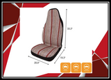 WC Auto Baja Blanket Bucket Seat Cover for Car, Truck, Van, SUV - Airbag Compatible (2PCS) (Red)- BRAND NEW