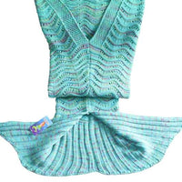 Mystery Box of Assorted Mermaid Tail Blankets - 20 Pack Assorted Colors and Styles!